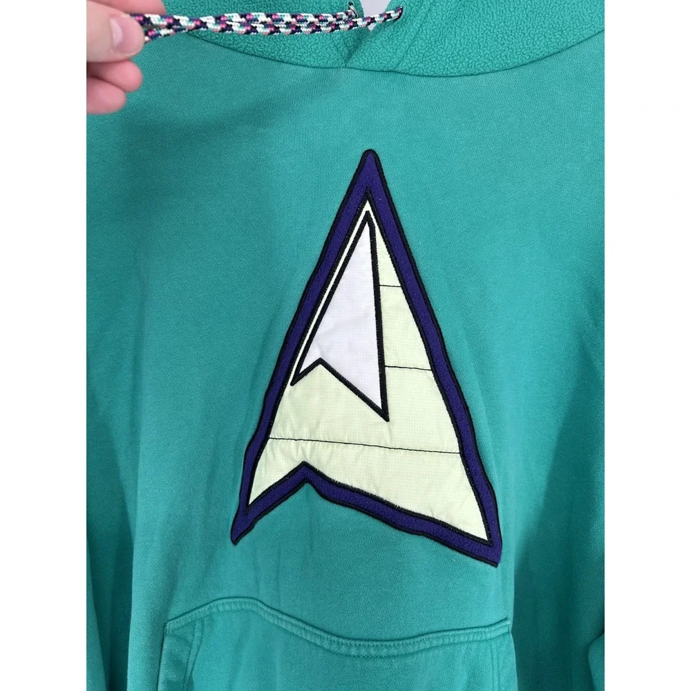 Jordan‎ Winter Utility Fleece Hoodie Mens XL Green Graphic Sweatshirt CT3489-370